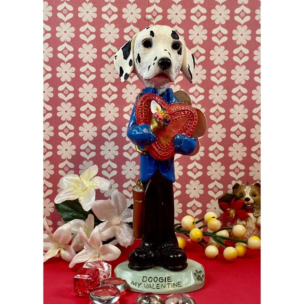 Doogie My Valentine is a Collectable figurine, Dalmatian by Animal Connection